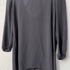 Men's Black Long Sleeve Shirt